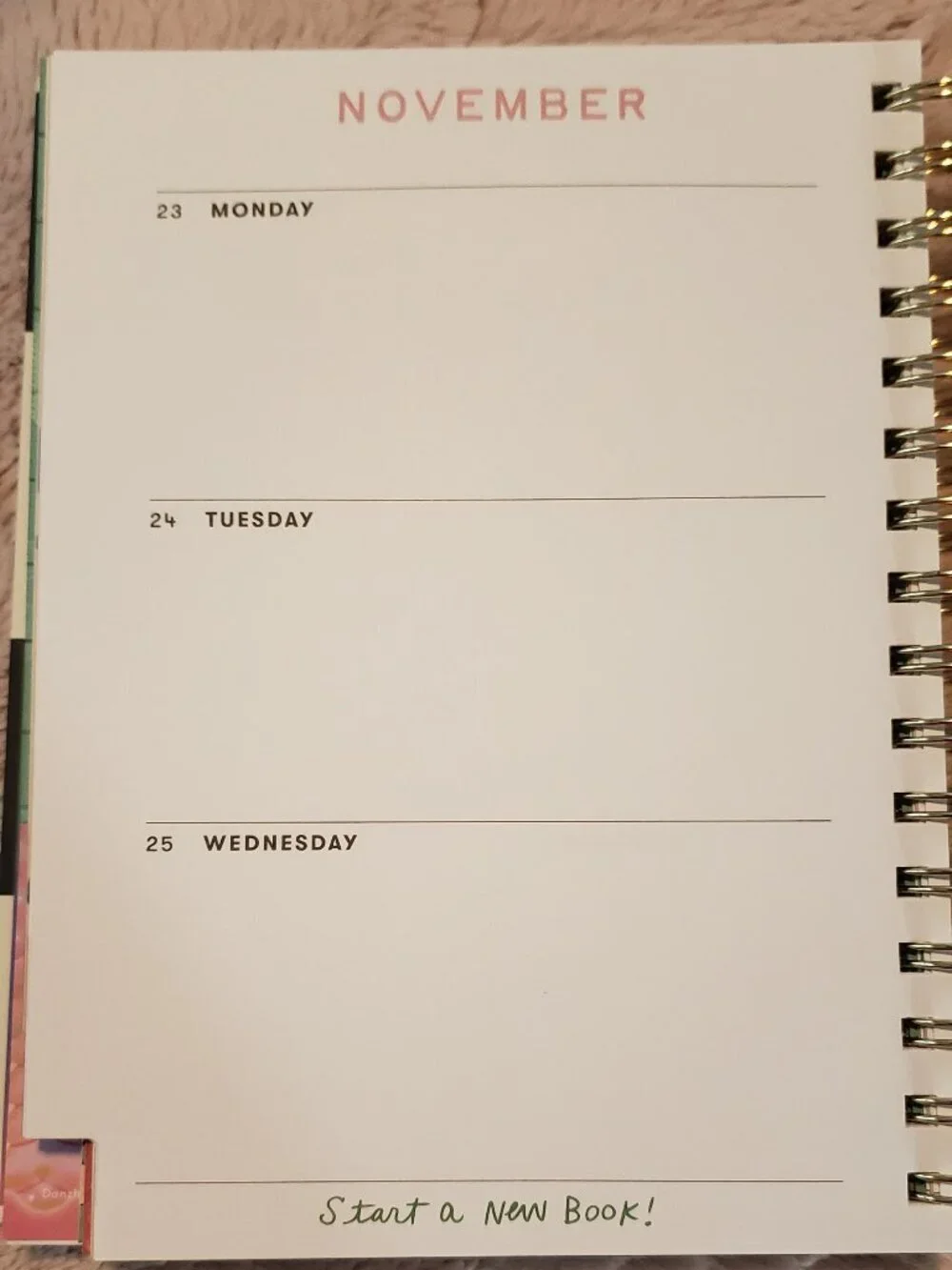NEW- ban.do 17 Month Planner. Notes, Trackers, stickers.